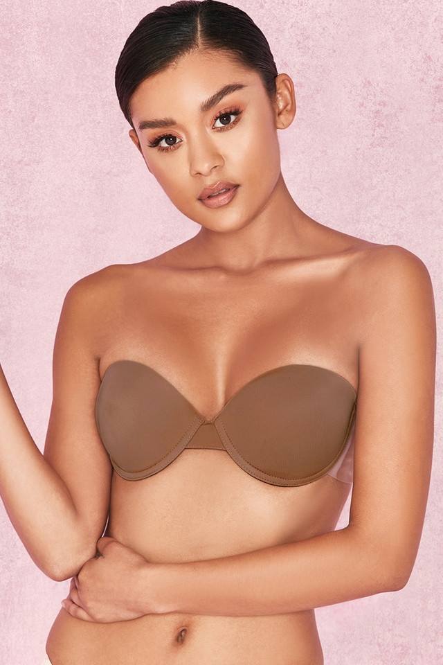 'Boost Up' Ultimate Boost Invisible Bra - Caramel